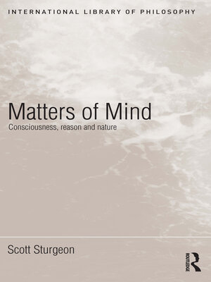 cover image of Matters of Mind